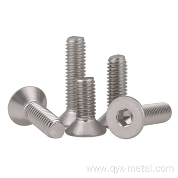 High Quality Titanium Countersunk Head Bolts for Vehicles